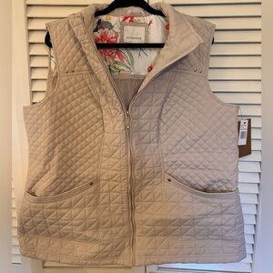 NWT Weatherproof Quilted Women's Vest